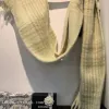 The Monet Garden series fresh checkered thick beard is in high demand in the wholesale e-commerce live-streaming supply chain of in-stock scarves Item Picture